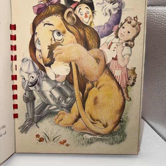 1944 The Wizard of Oz Animated Book -  Julian Wehr, L Frank Baum - Rare Vintage - Picture 6 of 6